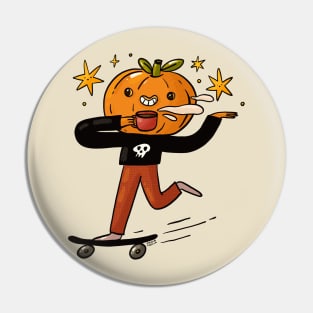 Mr Pumpkin Pin