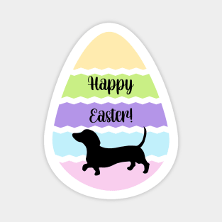 Happy Easter Egg Dachshund Magnet