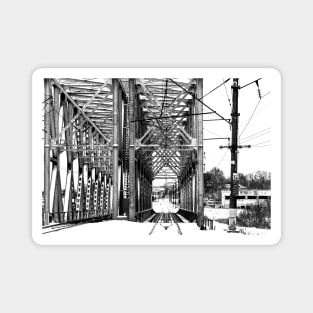 Old railway bridge Magnet