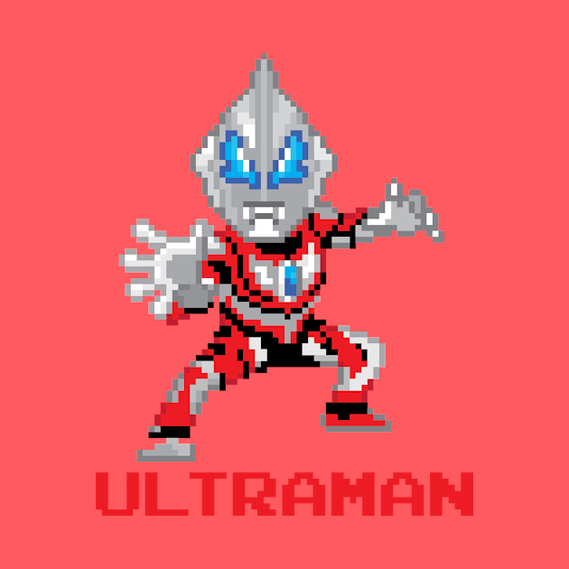 Ultraman Pixel Characters by Rebus28