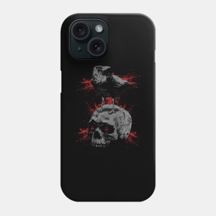 THE CROW SKULL Phone Case