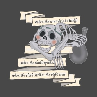 The Last Unicorn Skull Riddle T-Shirt