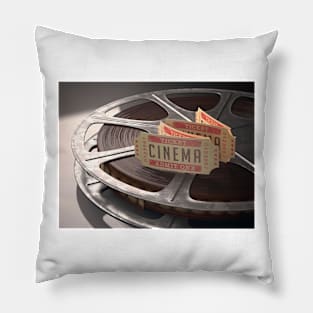 Cinema tickets and movie reel (F010/7798) Pillow