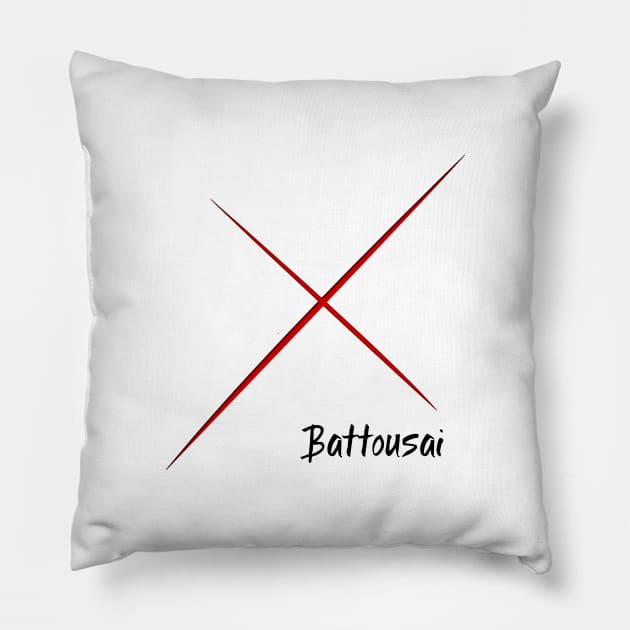 Kenshin Battousai Pillow by MyAnimeSamurai