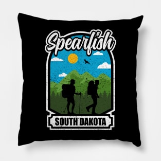 Spearfish South Dakota Hiking Adventure Canyon Pillow