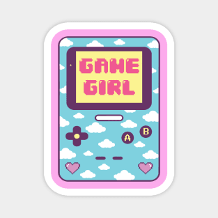 Gamer Girl Videogame Magnet