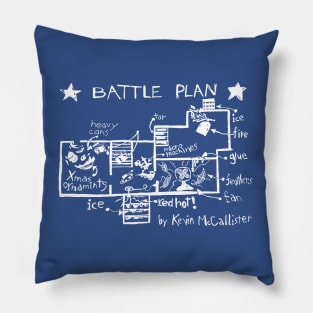 Kevin's Battle Plan Pillow