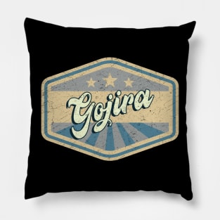 vintage Gojira Pillow