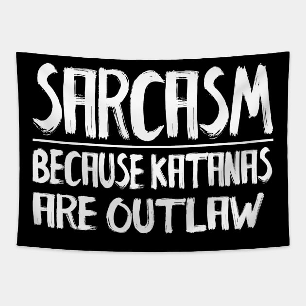 Sarcasm Tapestry by Warp9