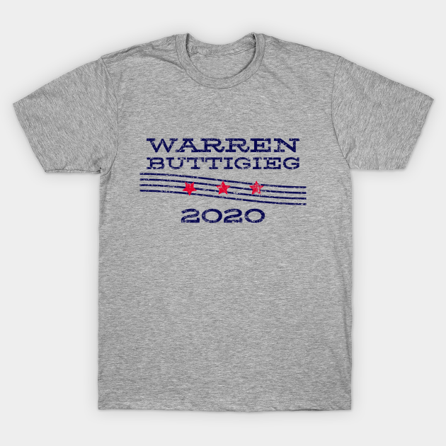 Discover Elizabeth Warren and Mayor Pete Buttigieg on the one ticket? Dare to dream. - Warren Buttigieg 2020 - T-Shirt