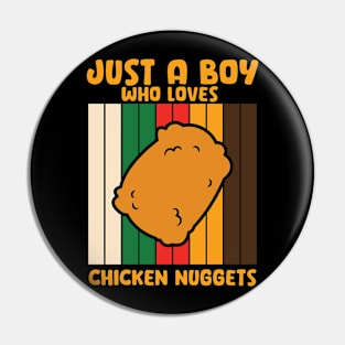 Chicken Nuggets Boy Pin