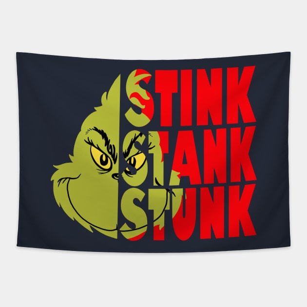 Stink Stank Stunk Tapestry by joefixit2