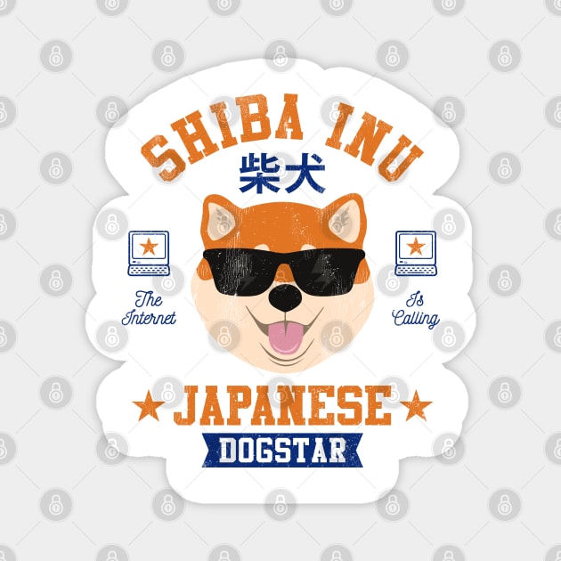 Shiba Inu ✅ - Japanese Dogstar Magnet by Sachpica