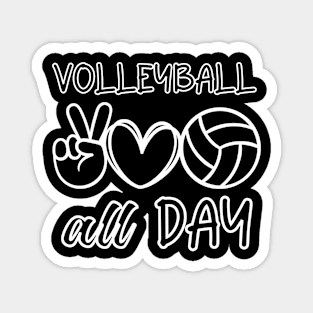 Volleyball all Day Magnet