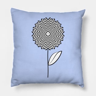 Optical sunflower Pillow