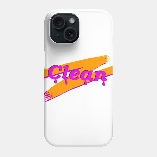 Splotch Clean Phone Case by SlideClean