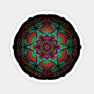 Evolve Mandala Magnet