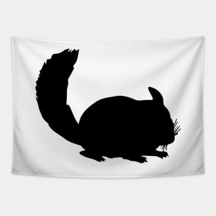 Chinchilla Silhouette Tapestry