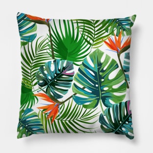 Cute Tropical Leaf Pillow