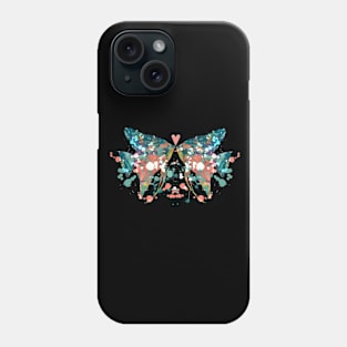 Abstract Angelfish Paint Splatter Love Design Phone Case