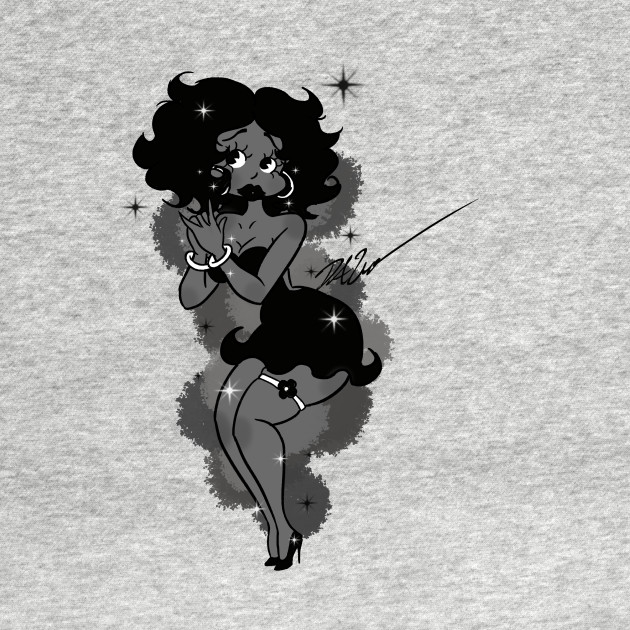 Black Betty Boop - Blackgirls - T-Shirt