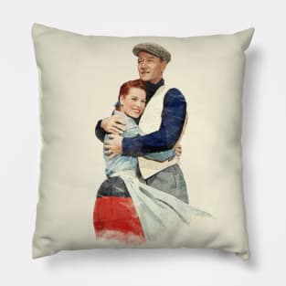 The Quiet Man - Watercolor Pillow