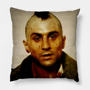 Taxi Driver Art Pillow