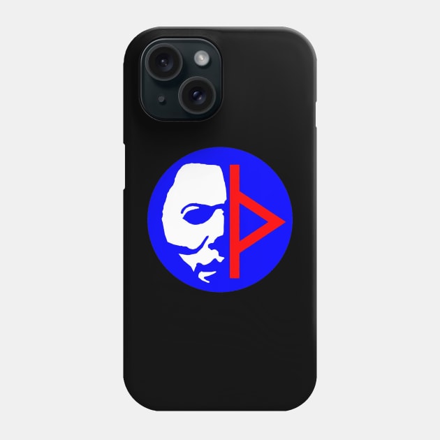 Michael Myers / Thorn Symbol (Red,White & Blue) Phone Case by The_Shape