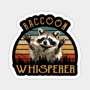 Raccoon Fantasy Wearable Art Tee Magnet