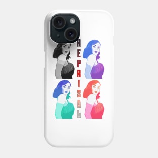 reprisal tv series Madison Davenport as Meredith fan works graphic design by ironpalette Phone Case