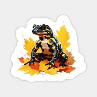 Fire Salamander Magnet