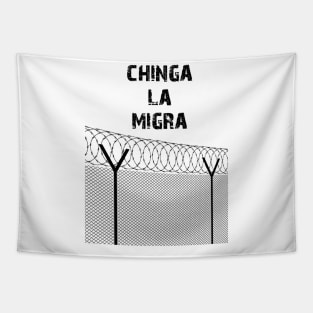 Chinga la migra Tapestry