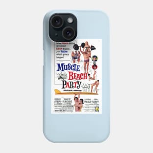 Vintage Movie - Muscle Beach Party Poster Phone Case