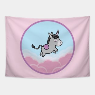 Unicorn Donkey Tapestry