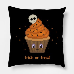 Halloween Cupcake (Orange) Pillow