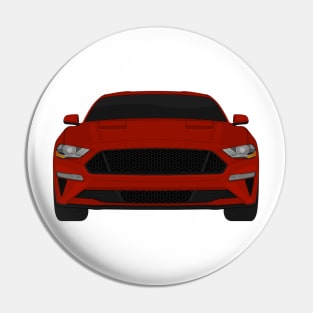 Mustang GT Rapid-Red Pin