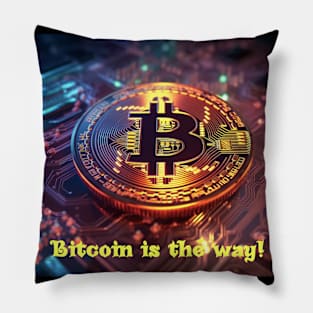 Bitcoin Unleashed: Embrace the Way of the Future Pillow