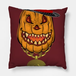 Ganster Pumpkin Pillow