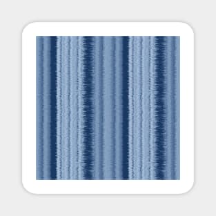 Ikat textured stripes Magnet