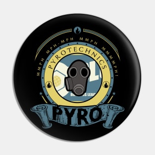 Pyro - Blue Team Pin