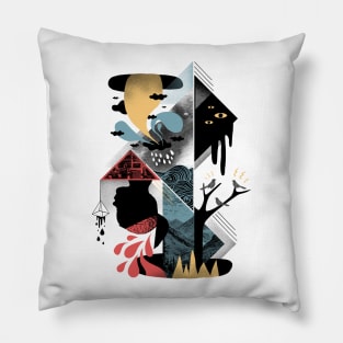 Shapes and Nightmares Pillow