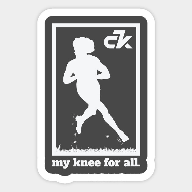 Colin Kaepernick Silhouettes Colin Kaepernick Kneeling Sticker