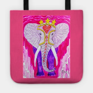 Ornate Decorative Elephant Tote