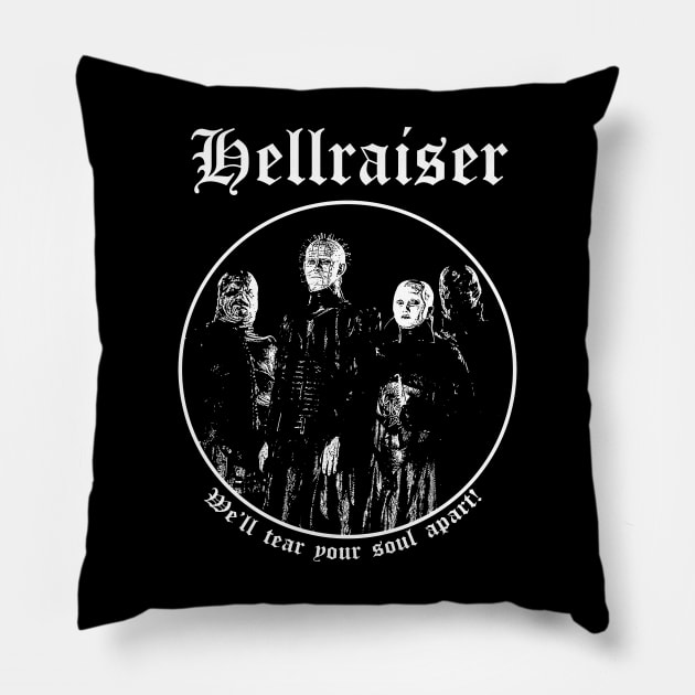 Hellraiser - Tear Apart Pillow by WithinSanityClothing