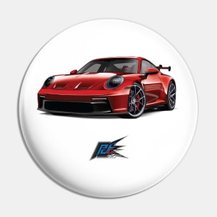 porsche 992 gt3 Pin