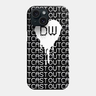 Outcast Matrix White Logo Phone Case