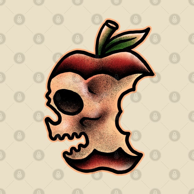 Apple skull by barmalisiRTB