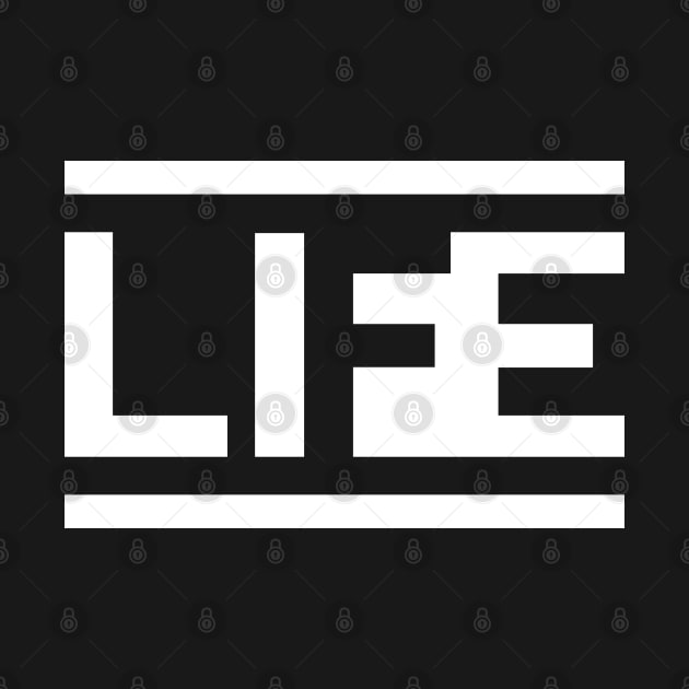 Life Typography by Mako Design 