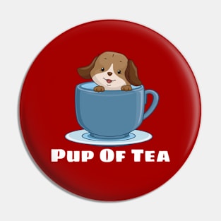 Pup Of Tea - Puppy Pun Pin