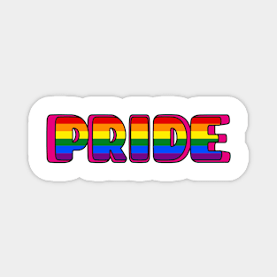 Pride rainbow Magnet